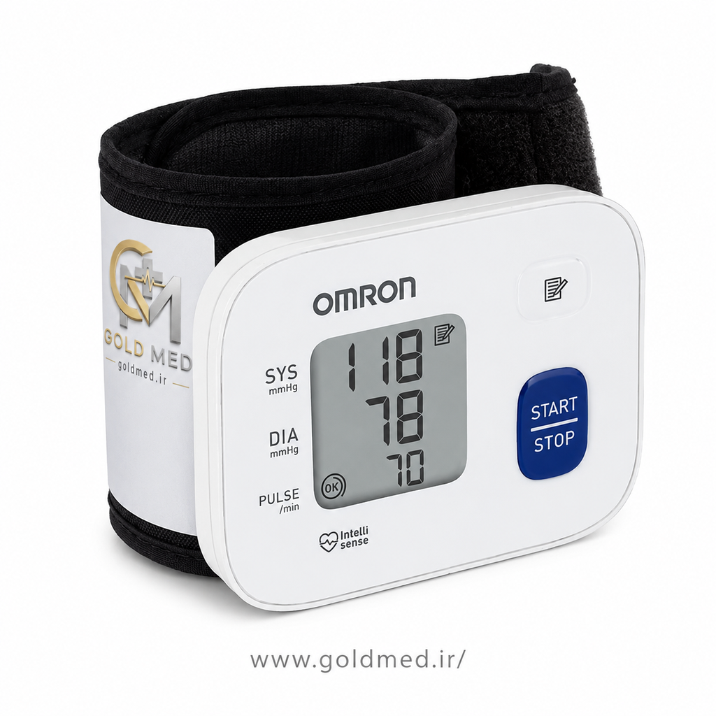 فشارسنج مچی امرون OMRON RS1 ( پنج سال گارانتی طلایی پایکار بنیان طب)